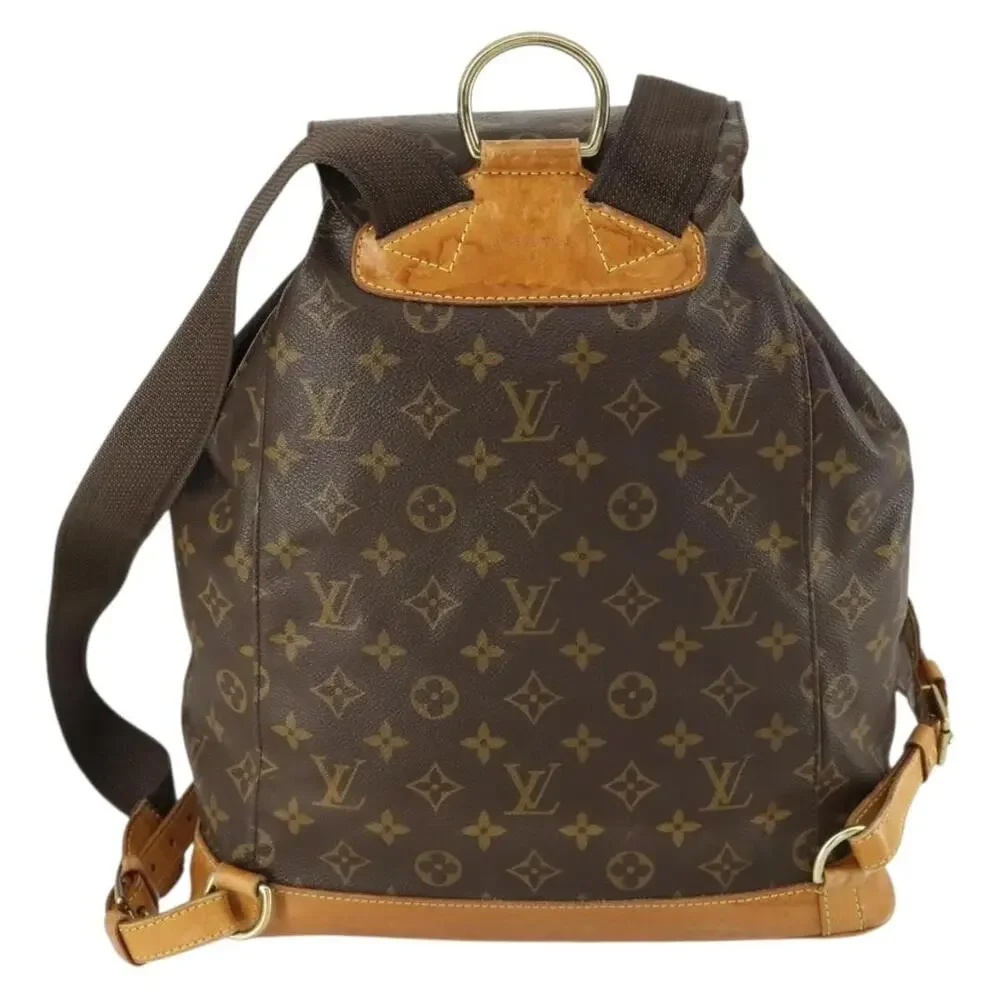 Louis Vuitton Monogram Montsouris GM Backpack Brown